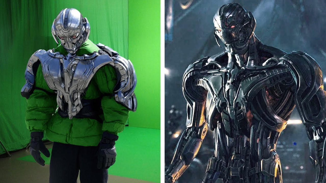 Avengers Age of Ultron  Before & After breakdown