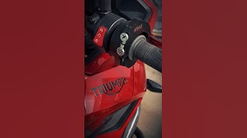 How to install Atlas Throttle Lock Cruise Control on triumph tiger sport 660.  #tigersport660
