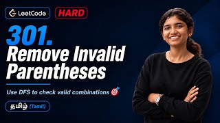 LeetCode 301: Remove Invalid Parentheses | Most Asked DSA Interview Question in Tamil | Java