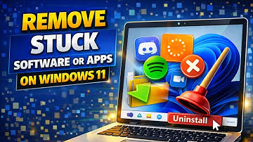 How To Remove Stuck Software From Apps & Features Uninstaller