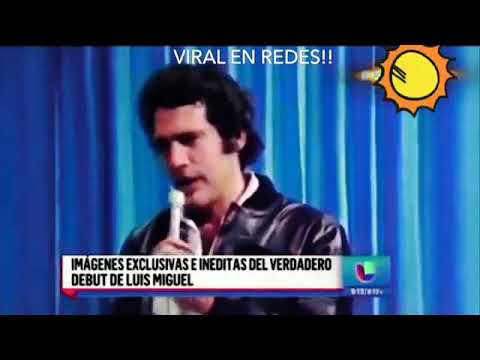 El verdadero debut de Luis Miguel