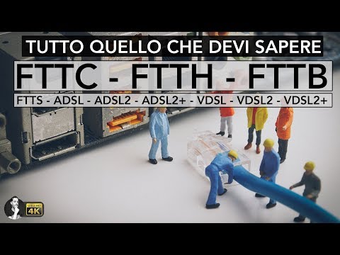 FTTH - FTTC - FTTB - VDSL - ADSL | TUTTE LE DIFFERENZE