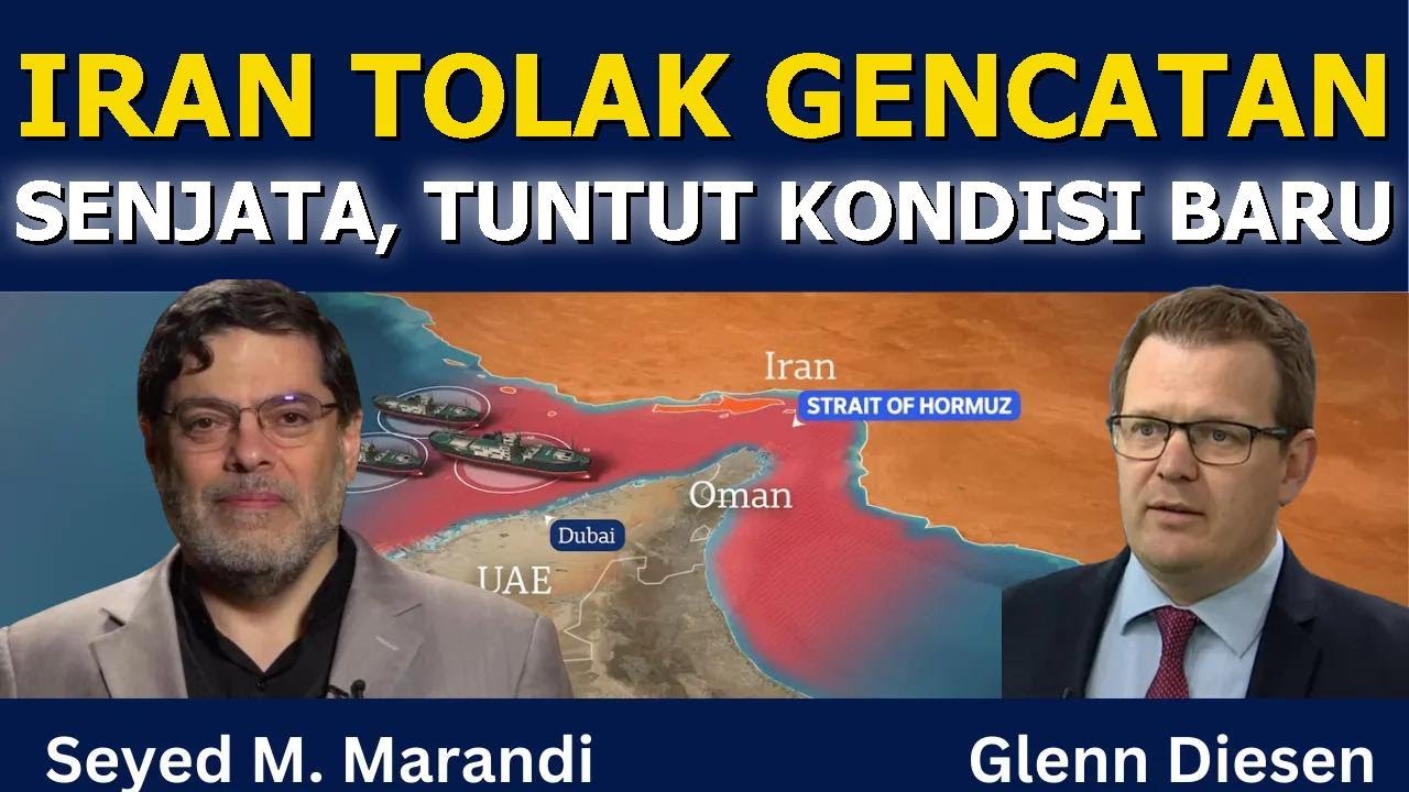 Seyed M. Marandi: Iran Tolak Gencatan Senjata, Tuntut Kondisi Baru