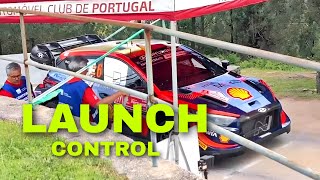Rally Car Launch Control🔥🔥🔥#Rallyportugal 2023