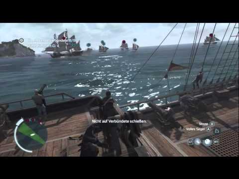 Video: Assassin's Creed 3 Seeschlachten Detailliert