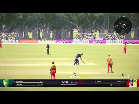 Cricket 26 - T20 World Cup - Match 9 - Zimbabwe vs Australia LIVE
