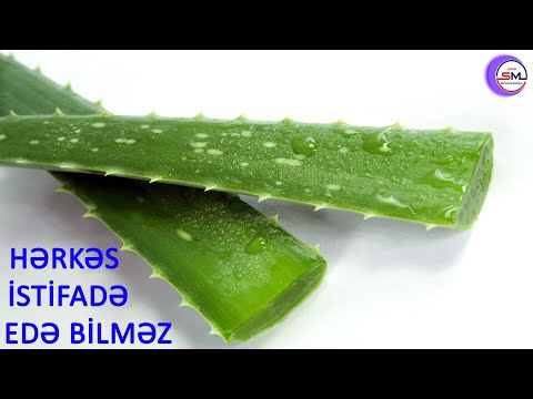 Video: Aloe Vera Gelini Üzünüzə Tətbiq etməyin 3 Sadə Yolu