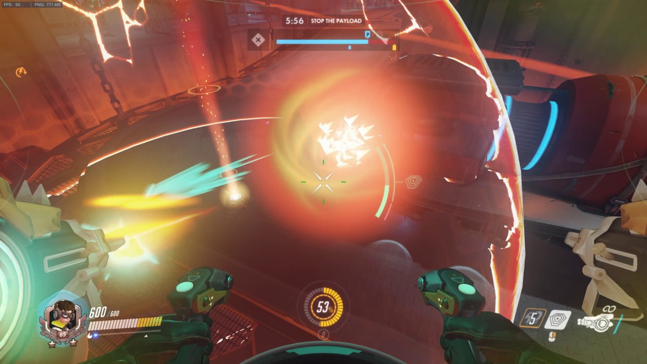 Overwatch at 900ms ping - YouTube
