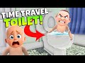 🚽 Baby Entered the Time Travel Toilet... What Came Back Was TERRIFYING! 😱 | Who's Your Daddy?