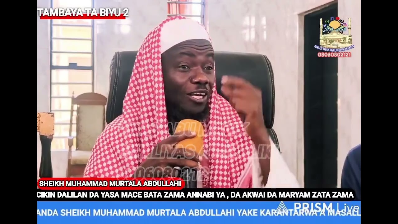 CIKIN DALILAN DA YASA MACE BATA ZAMA ANNABIYA, DA AKWAI DA MARYAM ZATA ZAMA.