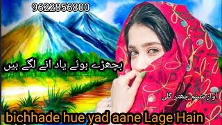 بچھڑے ہوئے یاد انے لگے ہیں bichde hue yaad aane Lage Hain /shabnam chatterguly