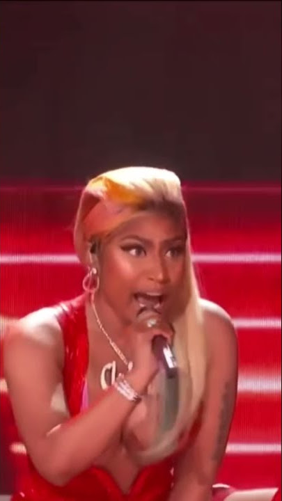 Nicki Minaj performing Rich Sex at BET Awards in 2018 #nickiminaj