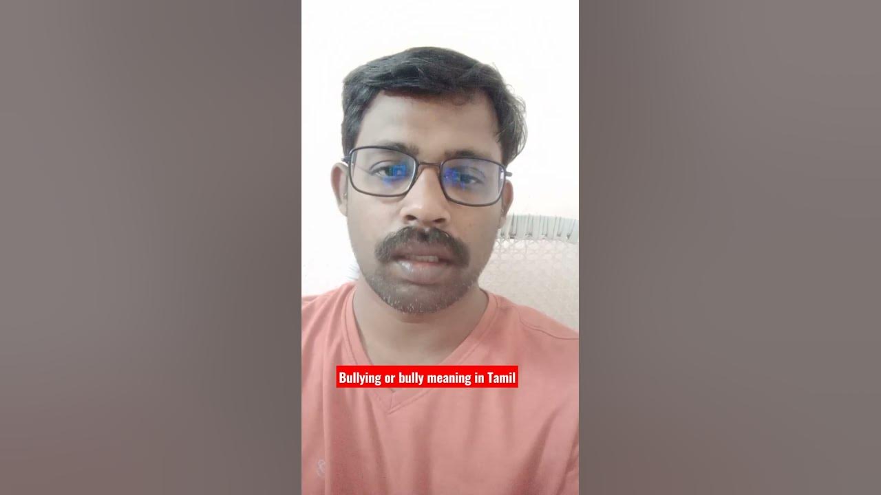 bully-or-bullying-meaning-in-tamil-youtube