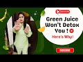 Do Detox Drinks Really Work? 🤔 Truth About Green Juices & 7-Day Detox Diets 🍋