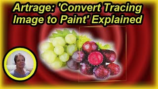 ArtRage, 'Convert  Tracing Image to Paint' Explained