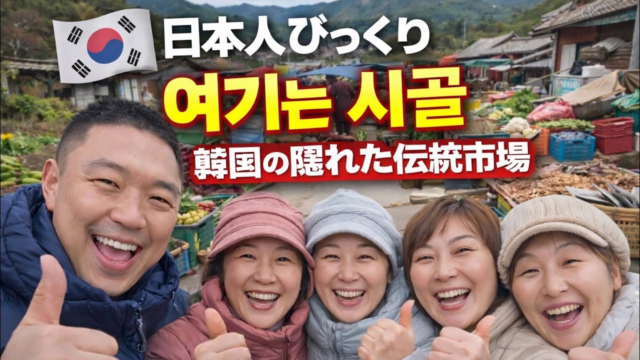 🇰🇷クァンジャン市場より10倍楽しめる韓国人大人気田舎市場と激安ホームセンター