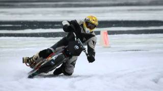 Ledová plochá dráha - Eisspeedwayrennen - Hamr na Jezeře 9.1.2011 - Ice Speedway