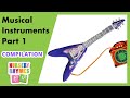 GLOBAL MUSICAL INSTRUMENTS *Part 1* | Music For Kids | Compilation | Nursery Rhymes TV