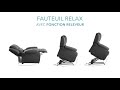 Vidéo: Fauteuil de Relaxation Releveur &eacute;lectrique 1 place en Simili DETENTE