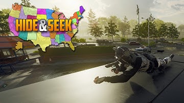 Hide and Seek - tell me a State, hide again