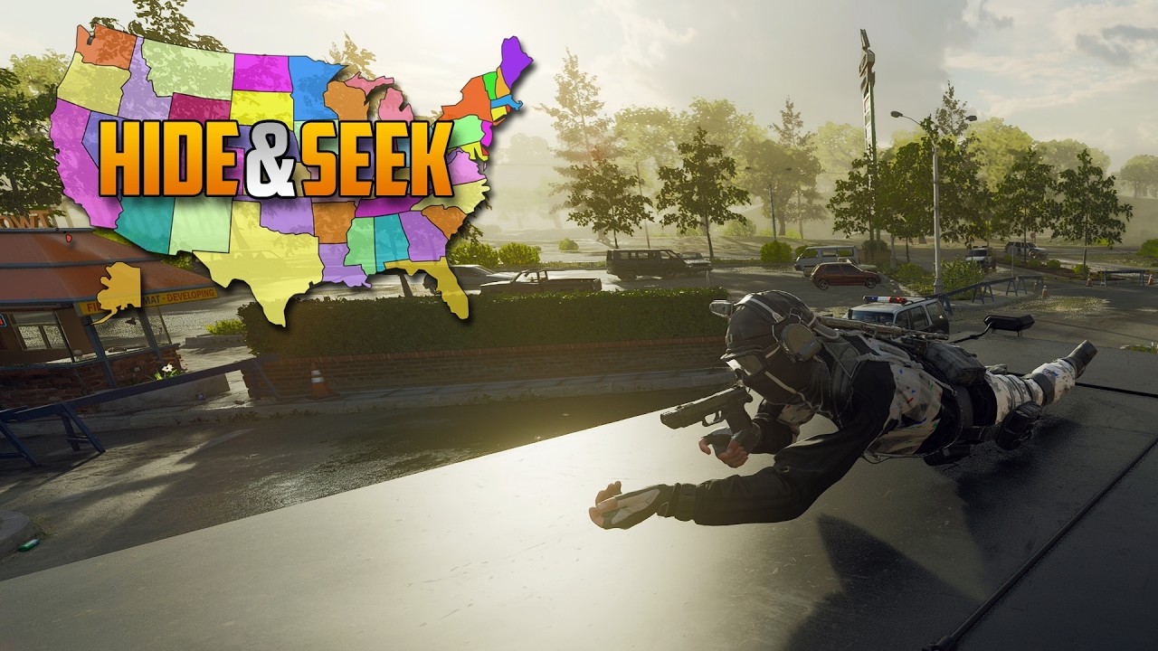 Прятки — скажи мне штат, спрячься снова