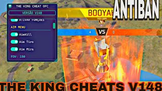 The king cheats v148 AMKILL MOD MENU APK DOWNLOAD FREE FIRE HACK CS BR RANK WARKING FULL ANTIBAN  screenshot 5