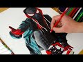 Drawing Spider-Man : Into the Spider-Verse