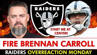 FIRE BRENNAN CARROLL! Raiders vs. Commanders Overreaction Monday After BAD NFL Week 3 Loss