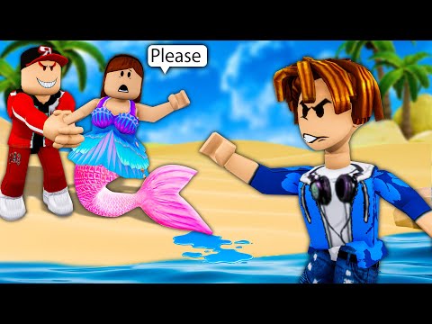 ROBLOX Brookhaven 🏡RP - FUNNY MOMENTS: Peter Saves Poor Beautiful Mermaid