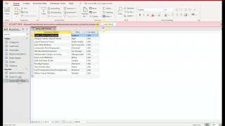 Access Database - Parameter Prompt - Module B