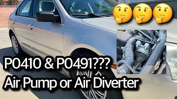 How to Fix P0410 and P0491 Ford Fusion 2006 - 2009