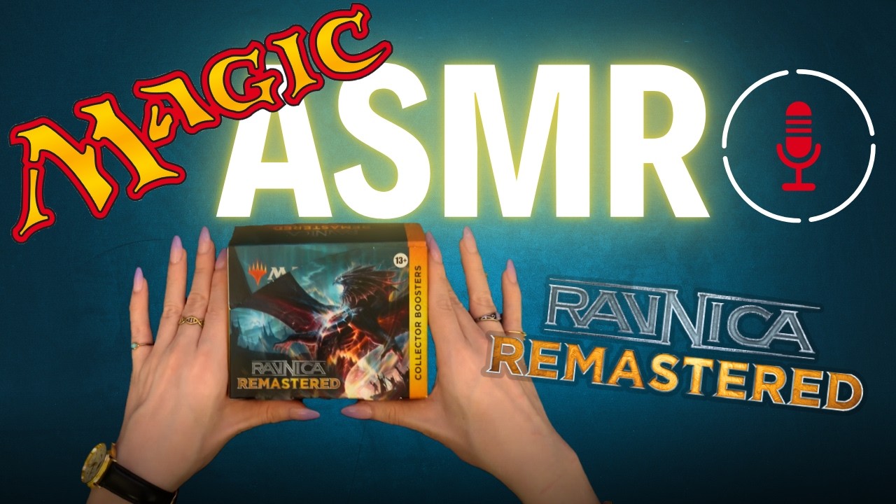 MtG ASMR | Ravnica Remastered Collector Box (1.5 hrs Card Sounds)