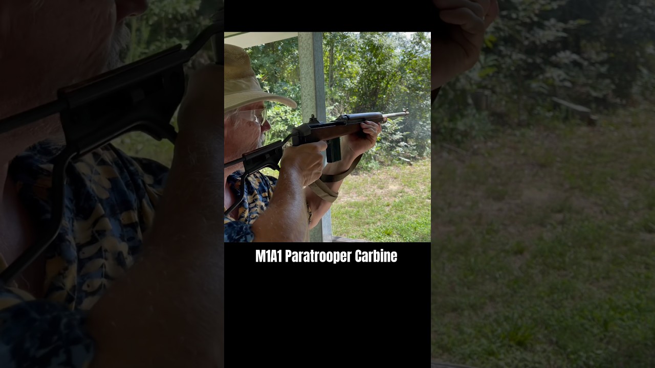 💥M1A1 Paratrooper Carbine 🇺🇸 Early WW2 Style with @Gunpowder_Acres