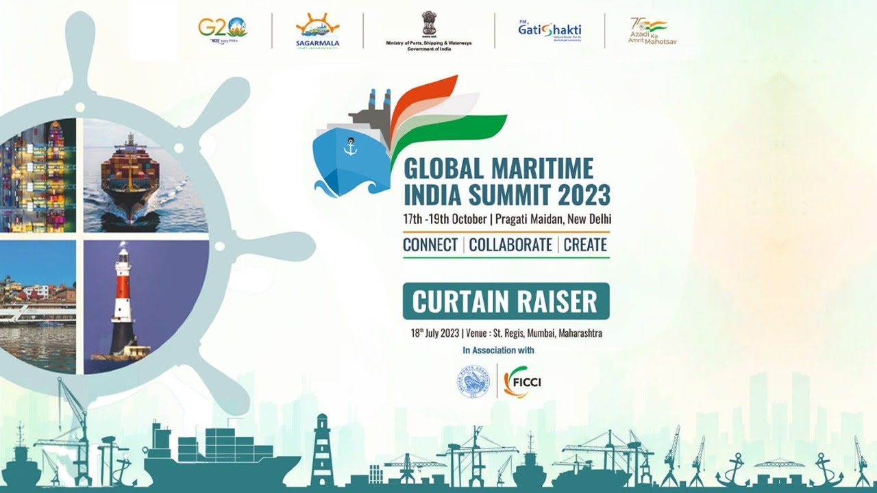 Curtain Raiser for Global Maritime India Summit (GMIS) 2023 YouTube