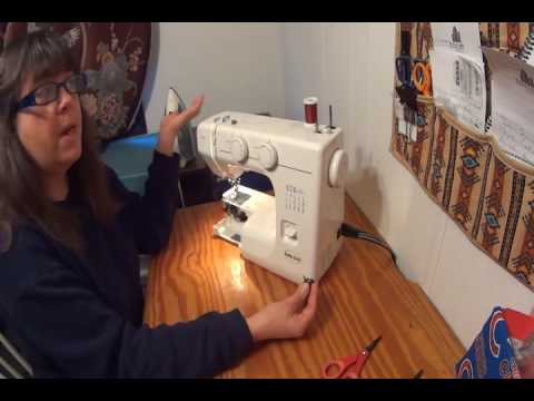 sewing patterns free How to thread a bobbin and needle on a sewing machine
