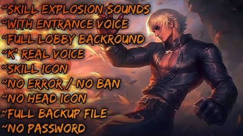 Script Skin K.O.F Gusion Full Effect Voice + File Backup No Password, Mediafire