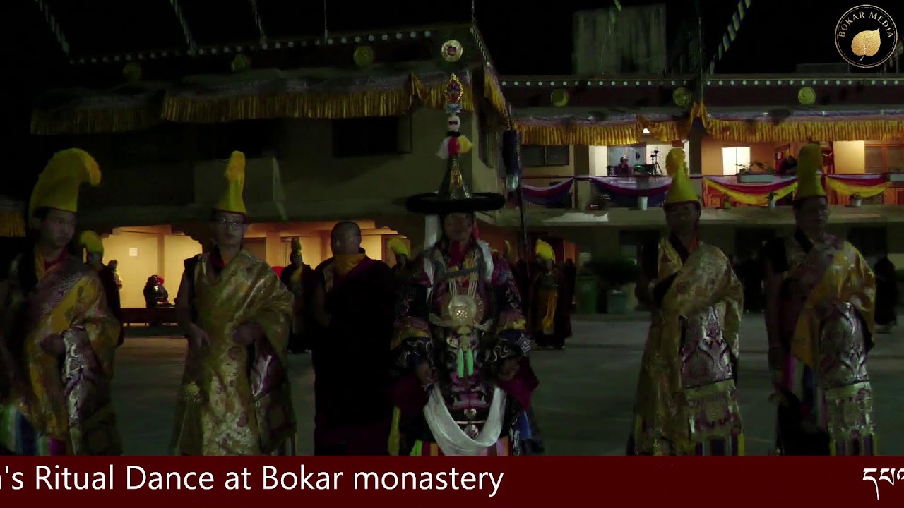 Live Telecast of Mahakala Bernagchen Sadhana's Ritual Dance at Bokar monastery