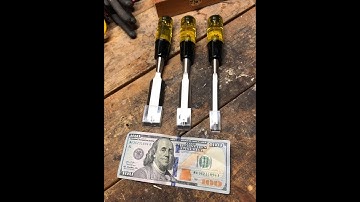 Buck Brothers 1201030 3-Piece Professional Wood Chisel Set, Woodwork Chisel, For Woodworkers  Review