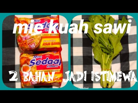 Resep Mie Kuah Sawi Putih