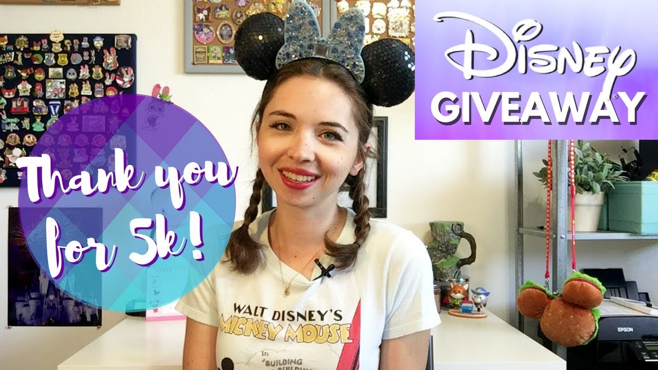Thank you for 5,000 Subscribers! | Disney Giveaway [closed]