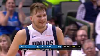 Luka Doncic and Dennis Smith Jr. Explode for 32 Points vs. Beijing Ducks