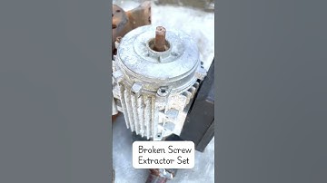 Stripped Screws? Try This Broken Screw Extractor Set!