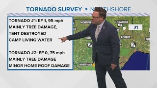 At least 2 tornadoes touched down in Tangipahoa, Livingston parishes during Sunday storms, NWS confi