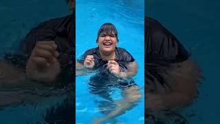 Swimming Pool Me Gira dia 🤣🥺 #youtubeshorts #minivlog