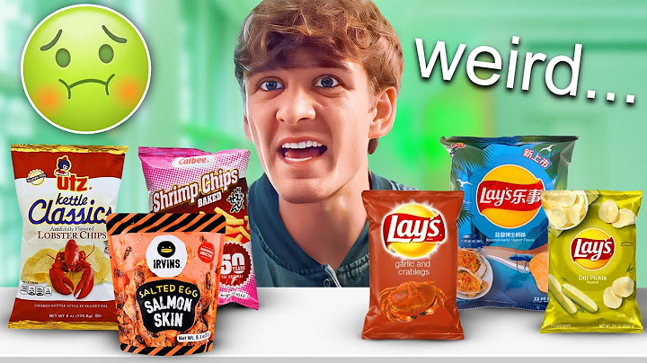 TRYING THE WORLDS WORST POTATO CHIPS🥴