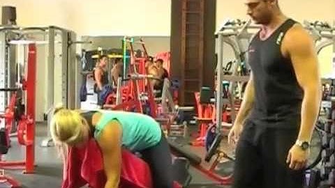 Lying Reverse Flys - In the Gym