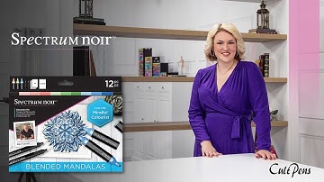 A Look at Spectrum Noir Mandala Kit with Sara Davies (Cult Pens)