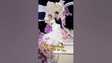 Cô dâu chú rể khiến cả hội trường bùng nổ với màn nhảy siêu dễ thương #wedding #damcuoi #phongsucuoi