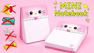 DiY Kwaii Phone Notebook / No Glue, No Scissors / Paper Crafts / Easy Craft ideas / School project 