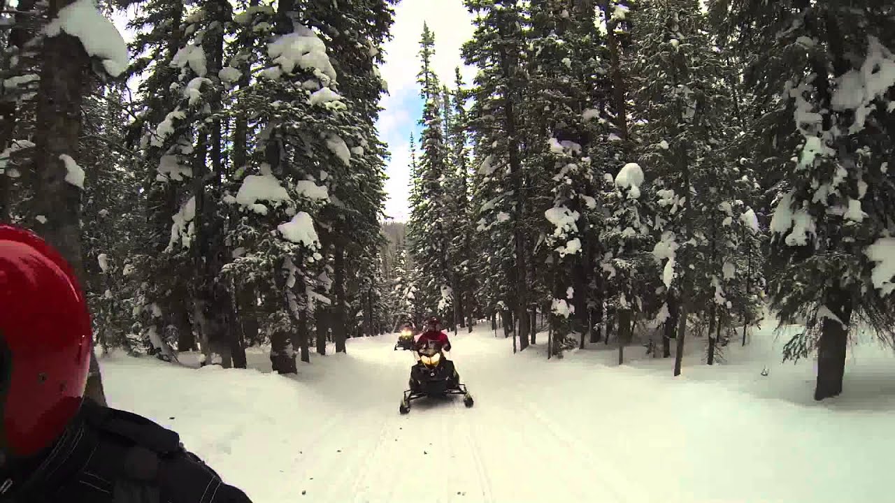 Snowmobiling ,Lone Eagle Lodge ,Grand Lake , Co 2015 YouTube